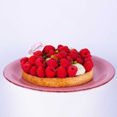 Tarte Framboise Pistache